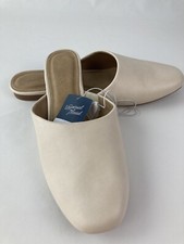 NEW Universal Thread Women's Greta Slip On Mules Bone Size 9.5 NEW