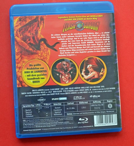 Flash Gordon, Sam J.Jones, Melody Anderson, Blu-Ray Disc, guter Zustand - Bild 2 von 5