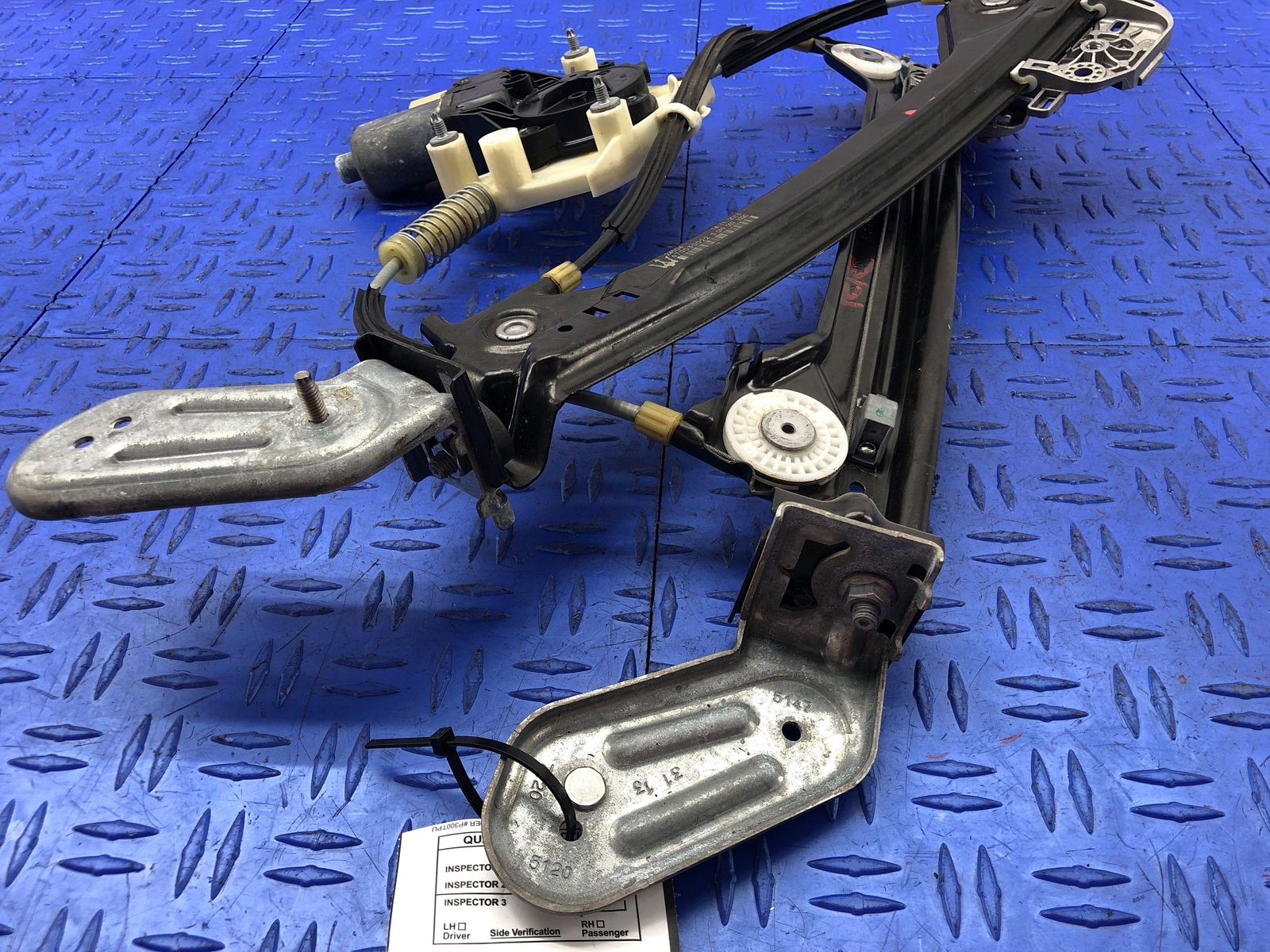 2014 - 2019 MASERATI GHIBLI M157 REAR RIGHT REAR DOOR WINDOW REGULATOR W/MOTOR