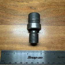 Snap On 3/8” Drive  7/16 “  Swivel Impact Socket 6 Point IPF14