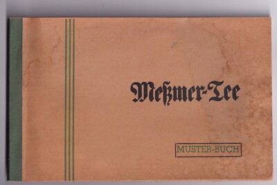 FRANKFURT a. M. 1950, Meßmer - TEE, Frankfurt - Teehandel, Musterbuch, Bestellen