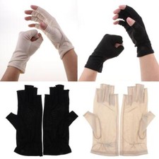 Dünne fingerlose Handschuhe aus Seide, Thermo Outdoor Laufrad, Motorrad