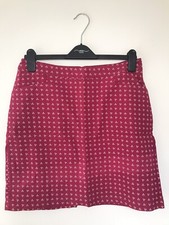 Seasalt Square Field Cord Pink Dot Skirt Size 10