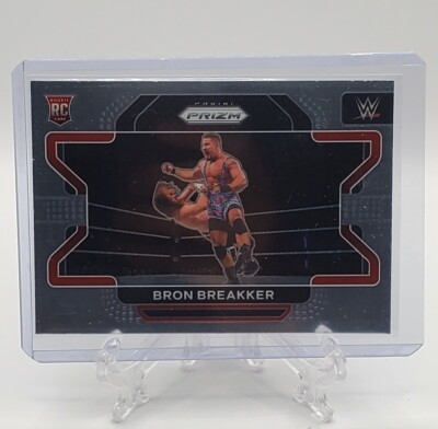 Horizontal Rookie Card 2022 Panini Prizm WWE Bron Breakker Horizontal Rookie Card #39 NXT 2.0 ...