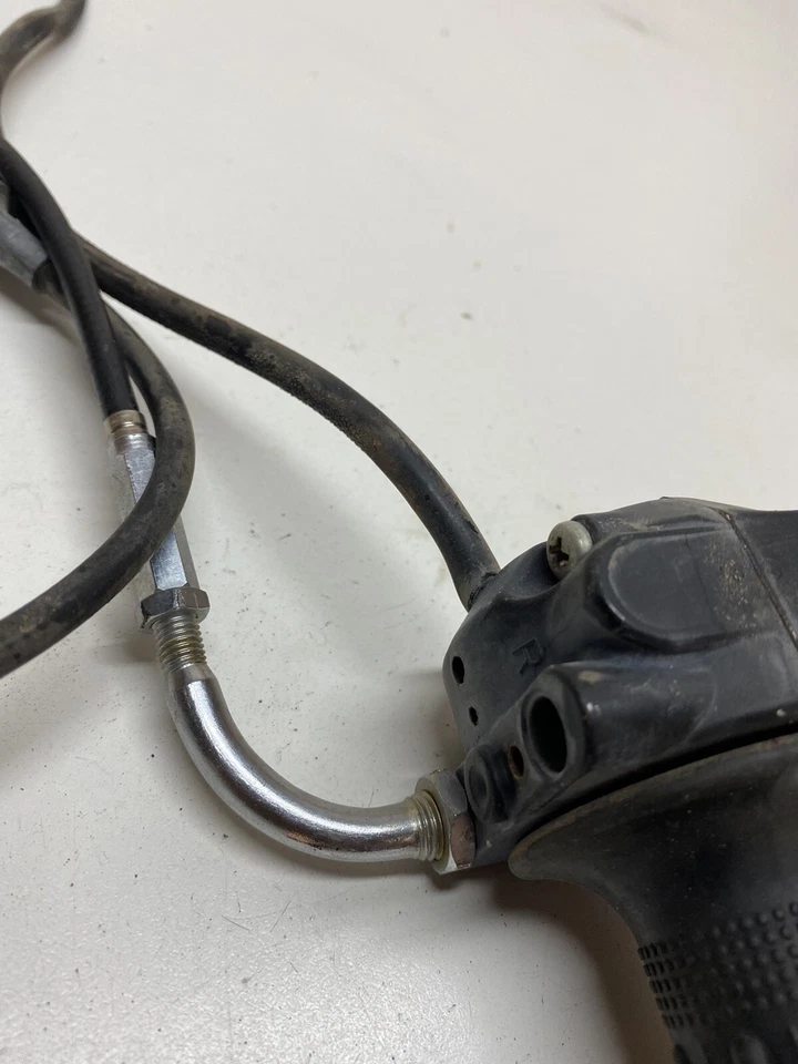 1976 76 SUZUKI GT250 gt 250 HUSTLER GOOD CABLE Throttle Tube Kill Free Ship - Image 3 of 4
