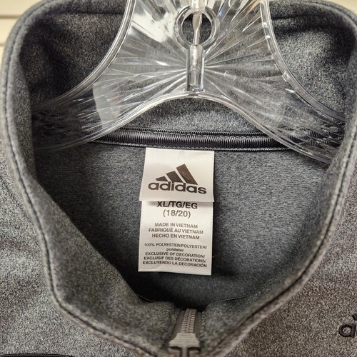 Boys Adidas zip up track jacket XL 18-20 - Picture 5 of 6