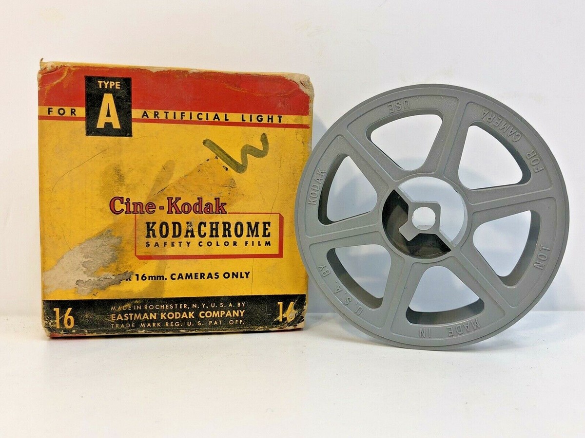 Vintage 16mm Kadak Kodachrome Box Original Reel #5
