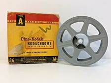 Vintage 16mm Kadak 3.5" Kodachrome Box  Original Reel 5
