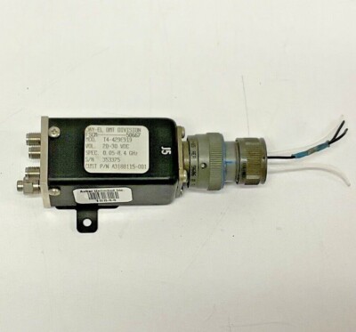 Jay-EL SMA RF Microwave Switch 2 PDT 0.5 GHz to 8.4 GHz Model:T4-429E919