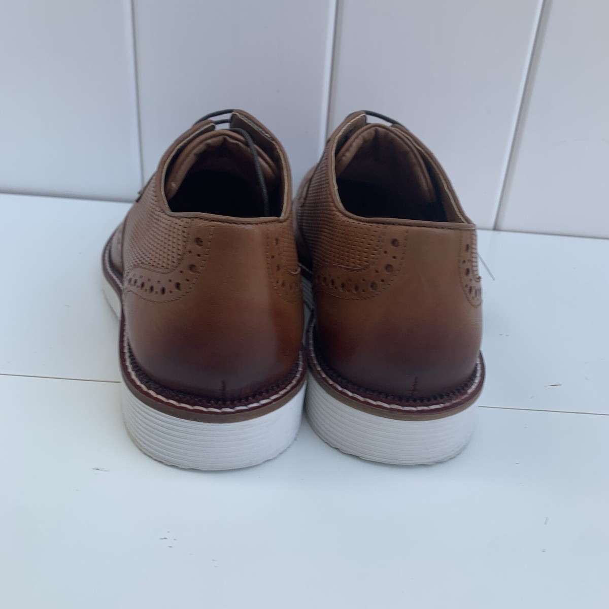 Thomas & Vine Baxter Tru Comfort Wingtip Derby Men SZ 9-Retail $189-No Box Thomas & Vine men main image 2