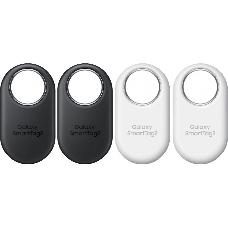 Samsung Galaxy SmartTag2 EI-T5600K Bluetooth Tracker 4er-Pack schwarz/weiß