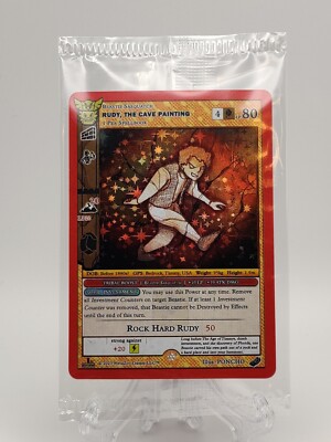 Rudy, The Cave Painting Native Metazoo Full Holo Promo Alpha Investments SP