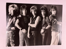 Listing image for UFO Michael Schenker Photo Original Black And White Press Promo November 1985