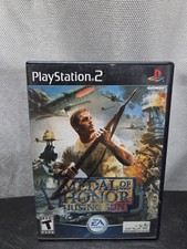 Medal of Honor: Rising Sun (Sony PlayStation 2, 2003) No Manual Black Label 