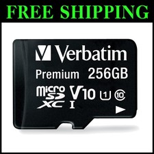 256GB microSDXC Memory Card with Adapter