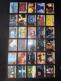 POKEKON TOPPS THE FIRST MOVIE COMPLETE BLACK LOGO 72/72 ENG EXC 1998