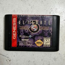Ultimate Mortal Kombat 3 (Sega Genesis, 1996) Midway Authentic Game - Cartridge