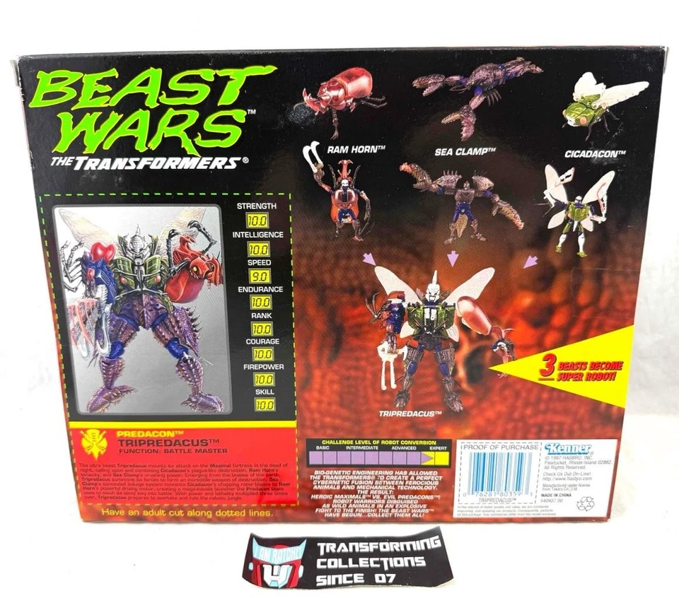 Transformers Beast Wars Combiner Tripredacus MISB - Image 2 of 2