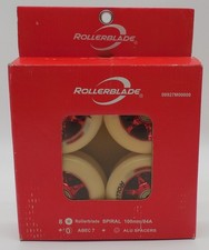Rollerblade Spiral Wheels 100mm 84A Set of 8