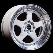 Jnc Wheels Rim Jnc010 White Machined Lip 17x8 5x100 Et30