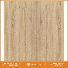 Vintage Removable Wood Effect Wallpaper - Oak Brown, DIY Friendly 30cm x 200cm