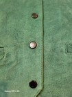 Don’t Stop Classics Leather Vest Snap Medium Forest Green Western Boho VINTAGE  — photo 5