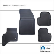 TAPPETINI GOMMA JEEP AVENGER 4PZ 50291212 RICAMBI ORIGINALI MOTORE HYBRID
