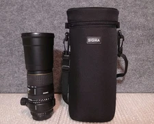 ​SIGMA APO 170-500mm f/5-6.3 D Telephoto Zoom Lens for NIKON F-Mount w Hood Case