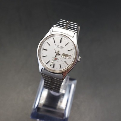 Citizen Eagle 7 Boxed Automatik Uhr funktioniert gebürstetes Zifferblatt 4-039108 SMK