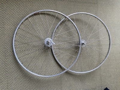 Vintage Sprint Laufräder, Super Champion Felgen, Camagnolo Gran Sportnaben.