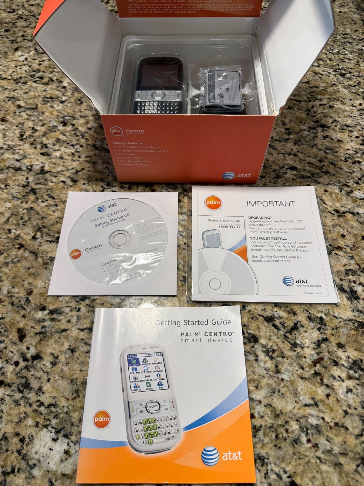 Palm Centro Smart Device for AT&T, touchscreen - NEW, comple