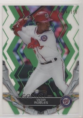 2019 Topps High Tek Green 126/150 Victor Robles #111 fm0