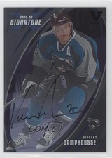 2002-03 ITG Be A Player Signature Series Vincent Damphousse #023 Auto 12jy