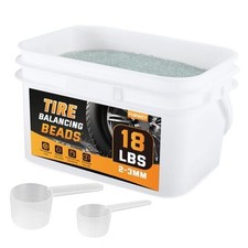 Tire Balancing Beads 18 lb (8.15 kg) Bulk Tub...