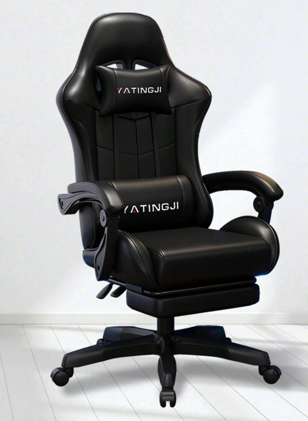 W/ Footrest Racing Style Office Computer Seat