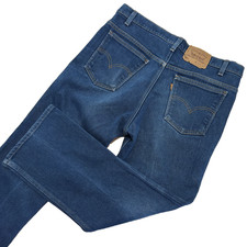 Vintage Levis 517 Orange Tab Jeans Mens 38x30 Actual 36x27 Bootcut Made In USA