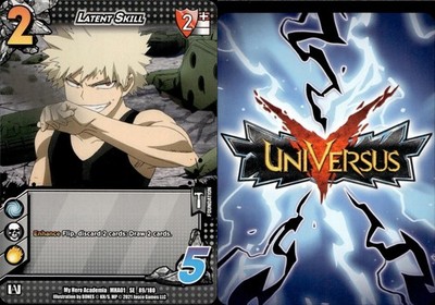 Latent Skill (XR) 89/180 UniVersus: My Hero Academia Universus LP