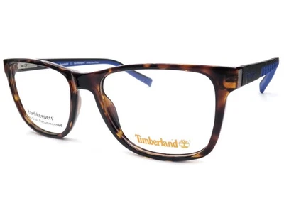 Lunettes Timberland TB1712 052 Marron Écaille Noir Bleu 53mm Homme - Photo 1/4