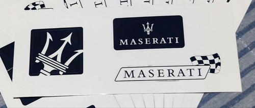 Maserati Sticker Set Of 10