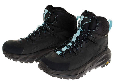 Hoka Kaha GTX Women's Hiking Trekking Boots Black/Antiqua Sand NIB - Size 7.5