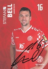 Autogrammkarte Stefan Bell  - 1. FSV Mainz 05 - 1.Bundesliga - 2025/2026