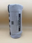 HOTWORX Yoga Mat Grip Towel  79” x 30" Mat Hot Yoga Towel Non Slip Gray