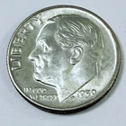 1959 D Roosevelt Dime~LOW Mintage~90% Silver~Great Details Free Ship #7523