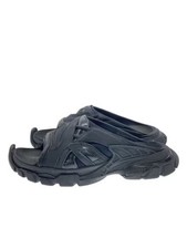 BALENCIAGA TRACK SLIDE SANDAL/ size 28.5cm/ black/ insole dirty