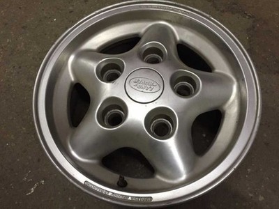98 LAND ROVER DISCOVERY WHEEL 16X7 ALLOY 5 SPOKE ROUND SPOKES TRW 48434