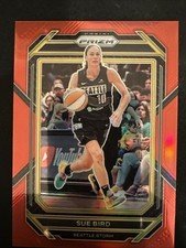 2023 Panini Prizm WNBA - Sue Bird #32 Red Prizm /199 Seattle Storm UCONN
