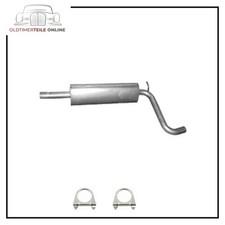 Mittelschalldämpfer für Skoda Octavia 3 + Kombi 1.4 TSI Mitteltopf Auspuff