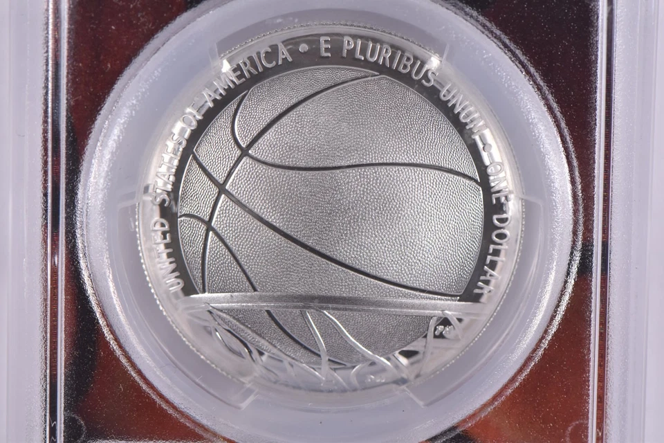 PR70 2020-P DOMINIQUE WILKINS Basketball HOF Commemorative Dollar PCGS *5894 - Image 4 of 4