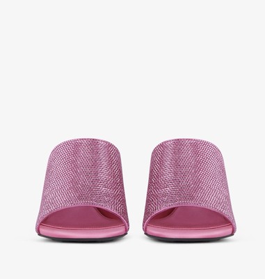 Givenchy G Cube Womens 39/ US Mules Sandals Fuchsia Pink