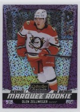 2024 O-Pee-Chee Platinum Marquee Rookies Violet Pixels /299 Olen Zellweger #207